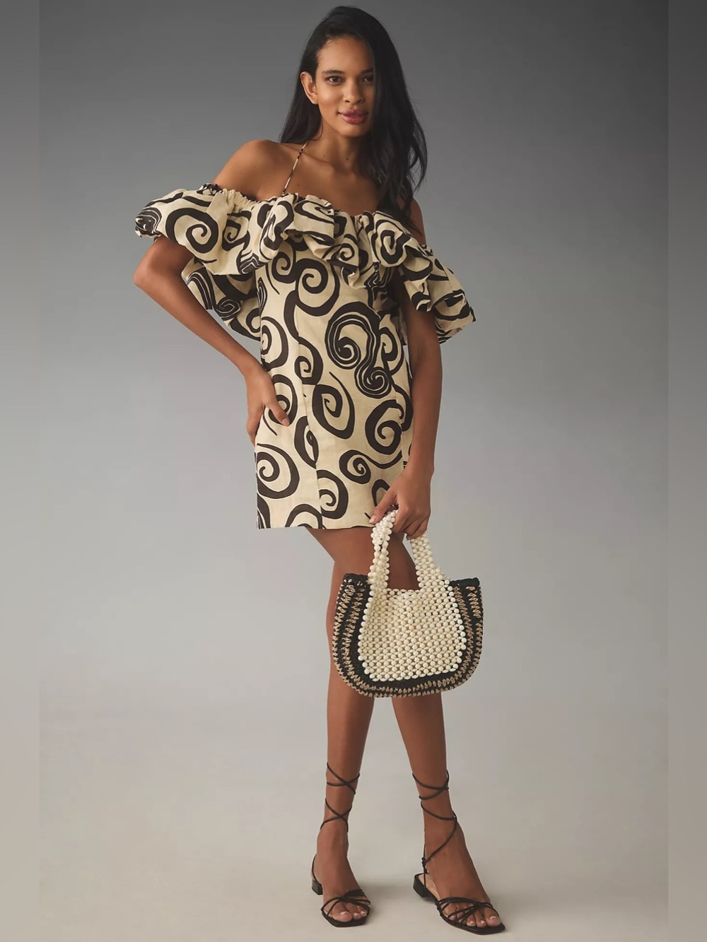 Anthropologie | The Wolf Gang Mirador Linen Mini Dress - Picture 1 of 3